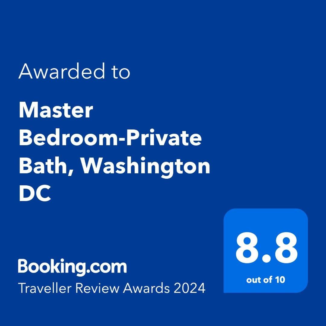 Master Bedroom-Private Bath, Washington Dc المظهر الخارجي الصورة